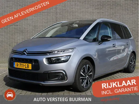 Citroën Grand C4 Spacetourer 1.2 PureTech Shine Automaat 7 zits Cruise/Climate control, Navigatie, Apple Carplay/Android auto,  Audio/DAB, Keyless entry/Start