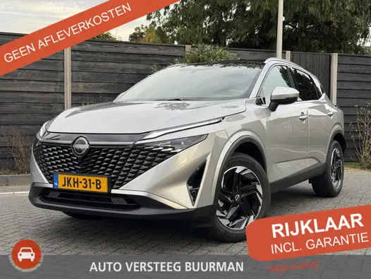 Nissan QASHQAI N-Connecta 1.3 MHEV 158PK Xtronic Automaat Navigatie, Rondomzichtcamera, Stoel, Stuur & Voorruitverwarming, Elektrische Kofferklep